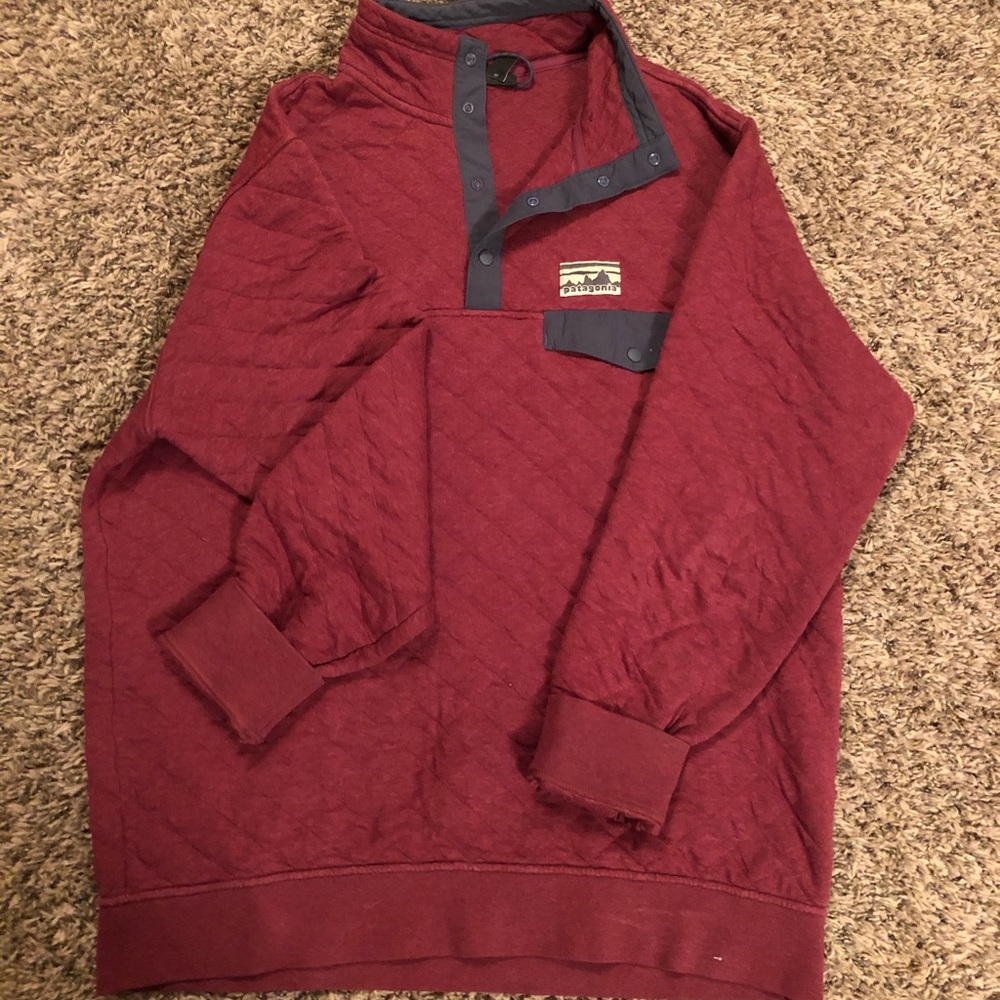 NWOT Organic Cotton Quilt Snap-T Pullover